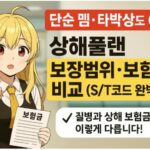 상해보험, 질병보험 뭐가 다를까? 단순 삠까지 보장되는 보험금 지급액 총정리!