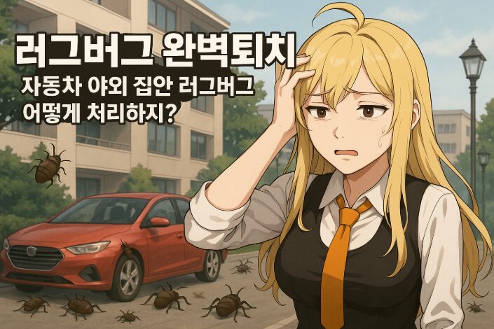 러브버그 완전 박멸 꿀팁부터 자동차 산성 피해 0% 비법까지