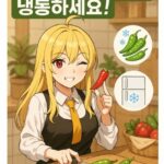 청양고추, 이렇게 냉동하세요! 맛과 매운맛 그대로 지키는 비법